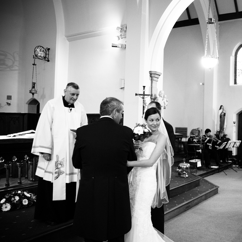 Wedding! Chris and Victoria at Samlesbury Hall, Lancashire. — photo 28