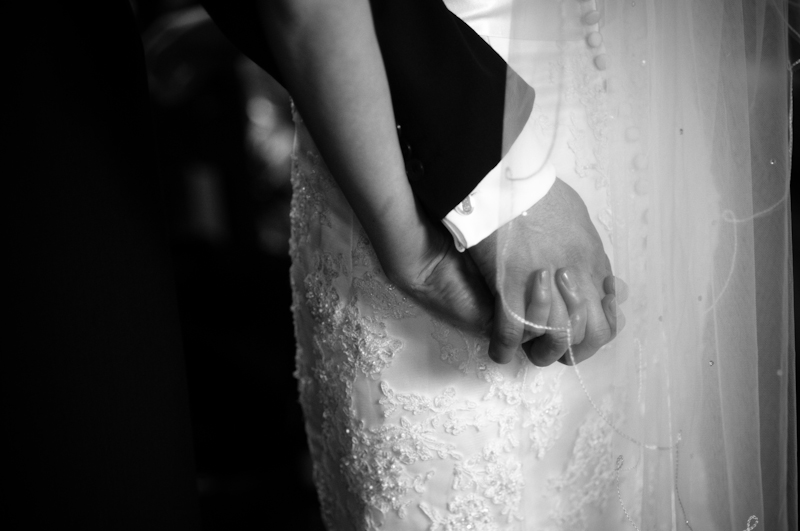 Wedding! Chris and Victoria at Samlesbury Hall, Lancashire. — photo 48