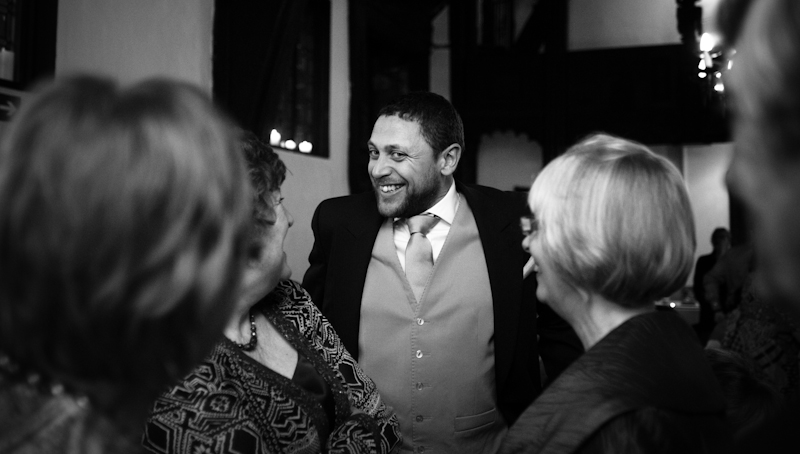 Wedding! Chris and Victoria at Samlesbury Hall, Lancashire. — photo 55