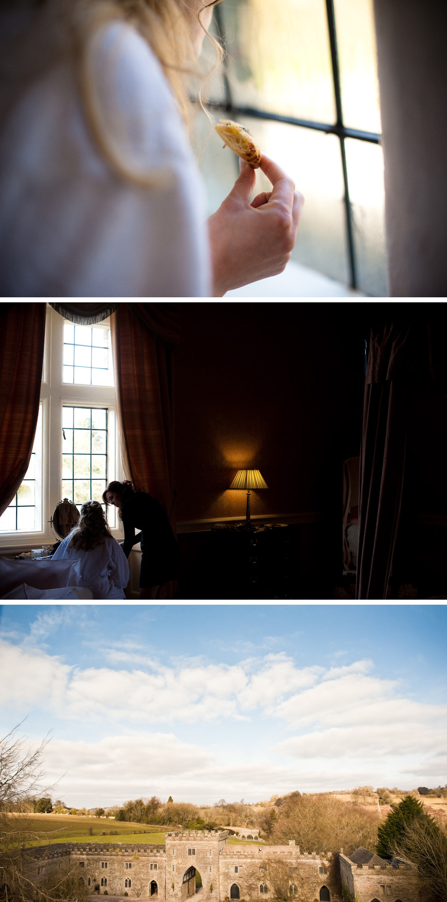 Clearwell Castle Winter Wedding