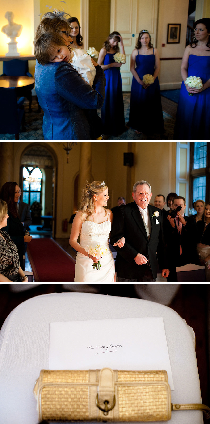 Clearwell Castle wedding photographer. Mike & Kathryn