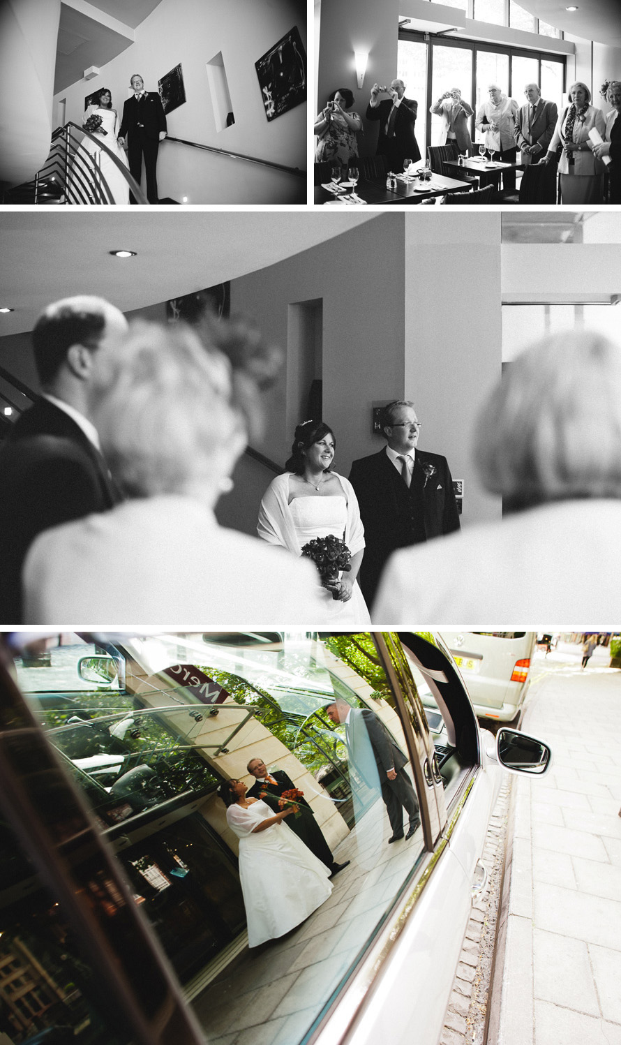 Bristol Wedding Photographer. Glassboat Restaurant