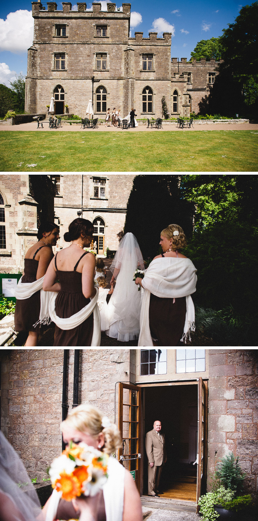 Outdoor wedding ceremony