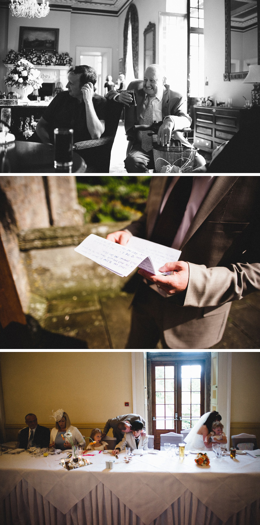 wedding Speeches at Clearwell Castle