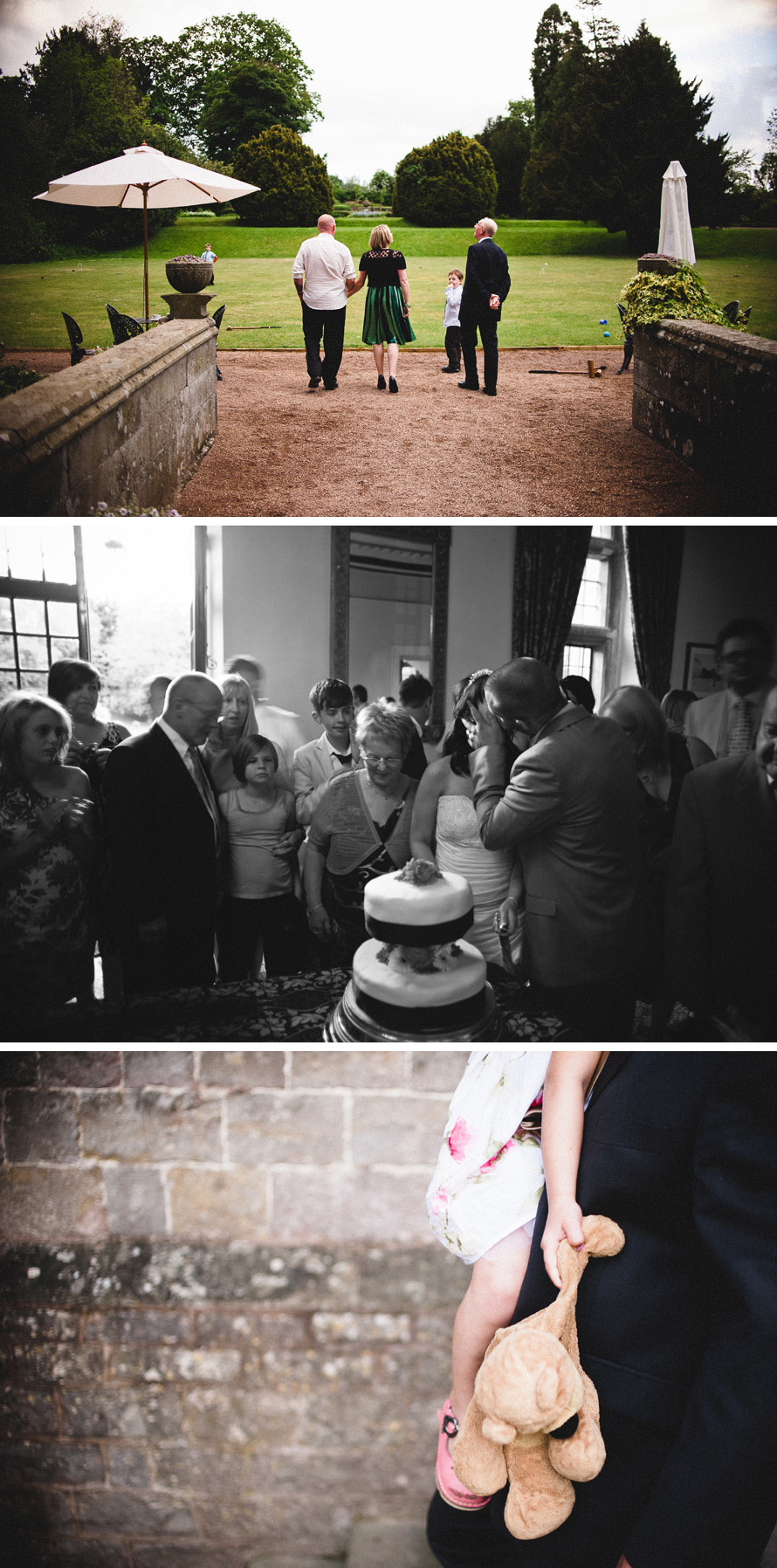 Traditional castle wedding