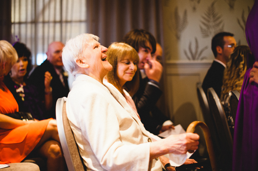 Wedding guests Photography