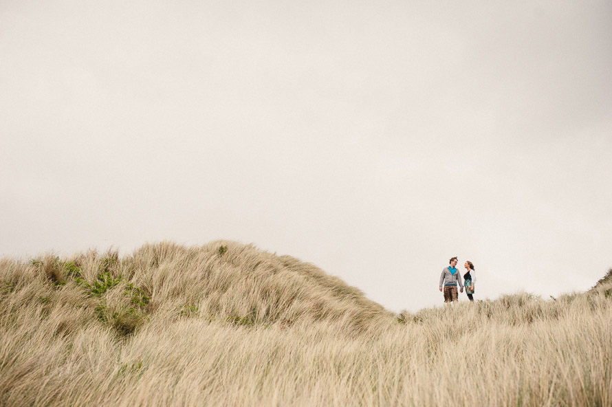 Beach engagement shoot england