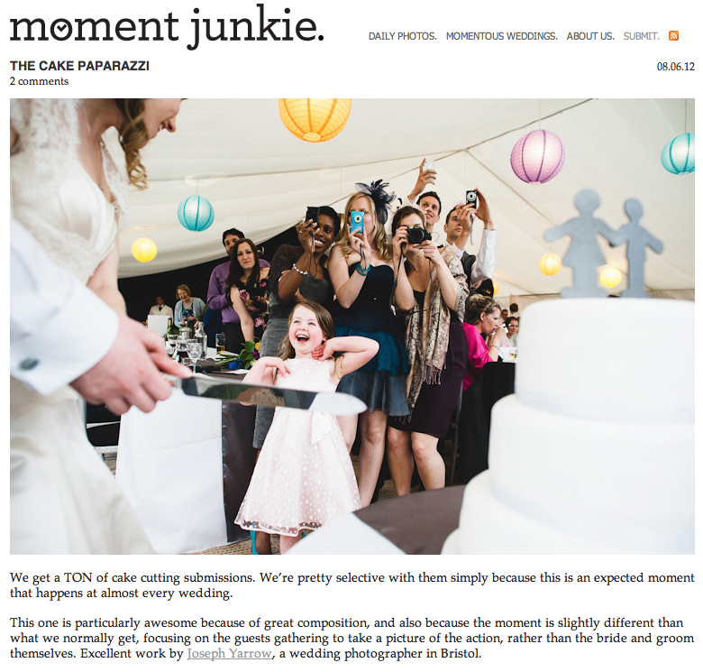 I’m a moment junkie baby