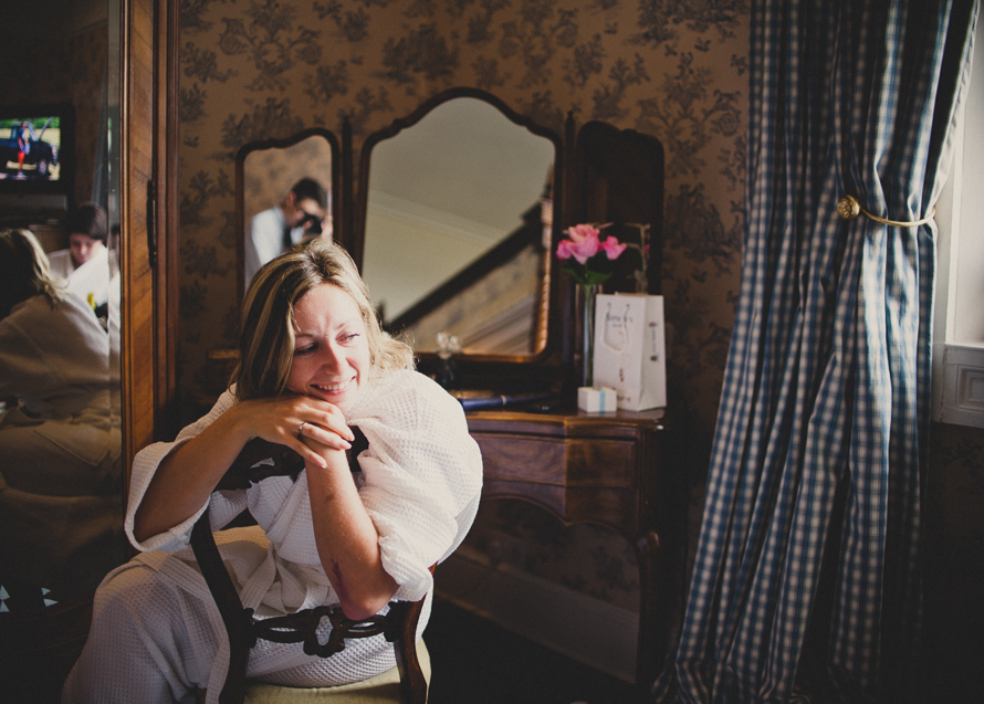 Simon and Anna got married at Priston Mill