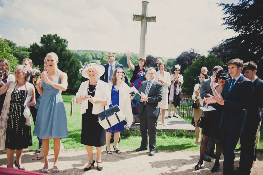 Jack & Clare got married. Hill Place, Hampshire — Bristol wedding photographer (photo 46)