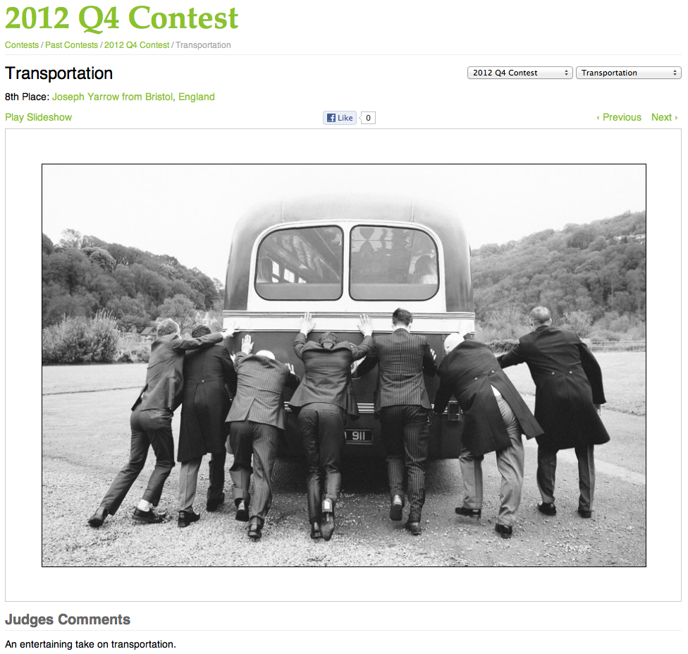 Award winning images