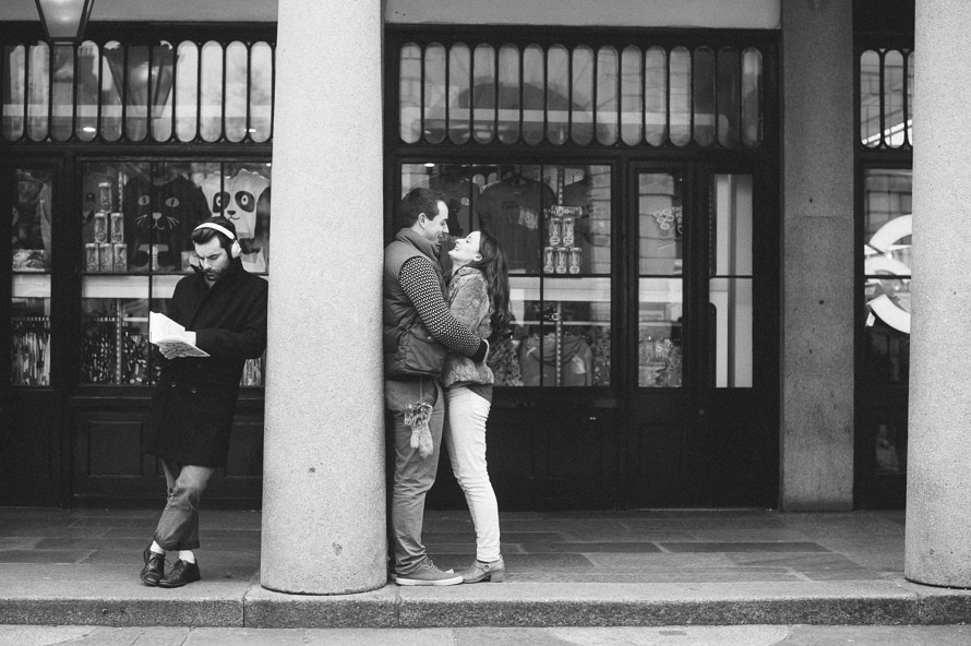Joe & Laura are getting married — Photographed at Covent Garden